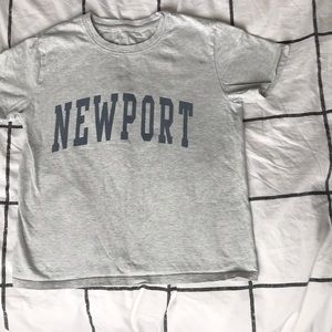 Brandy Melville Gray Tee